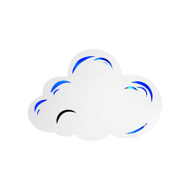 خرید و قیمت چراغ خواب اتاق کودک سان لیزر طرح ابر مدل 16 رنگ ریموت دار