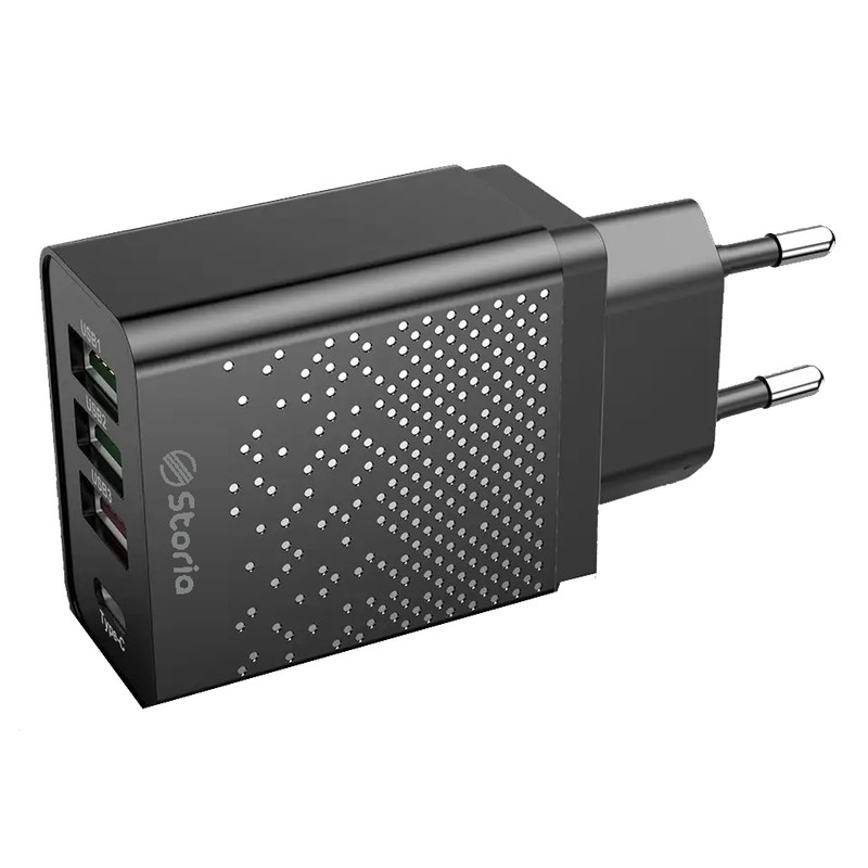 شارژر دیواری 38 وات استوریا مدل ST-BC02