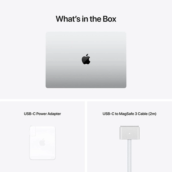 لپ تاپ 14.2 اینچ اپل مدل MacBook MKGT3 M1 Pro 2021 11