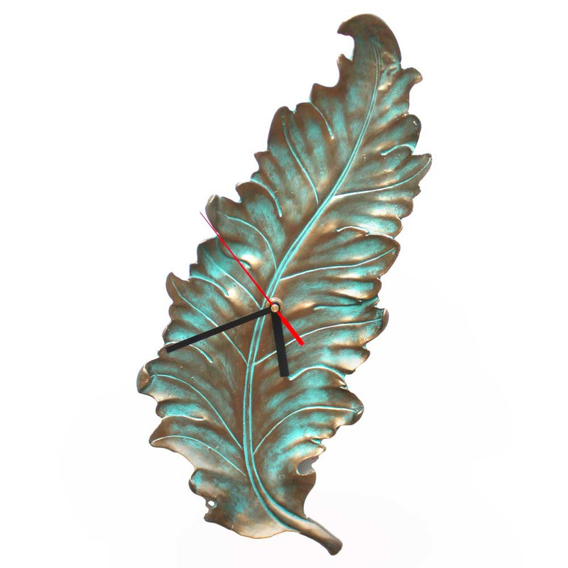 ساعت دیواری مدل برگ استوایی