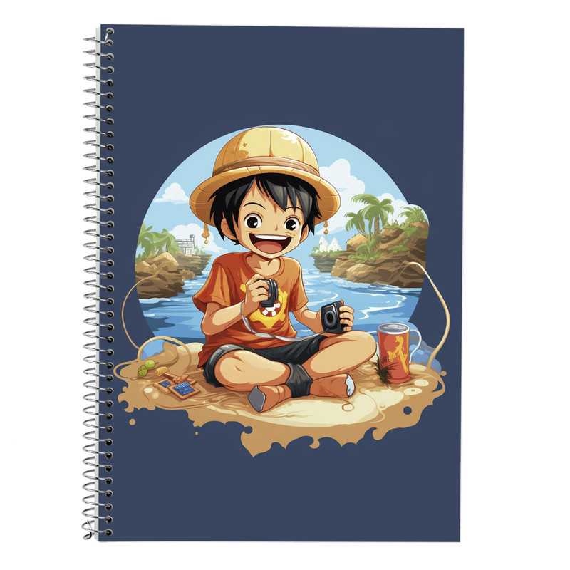 دفتر لغت 50 برگ مدوپد طرح وان پیس One Piece کد DF11598