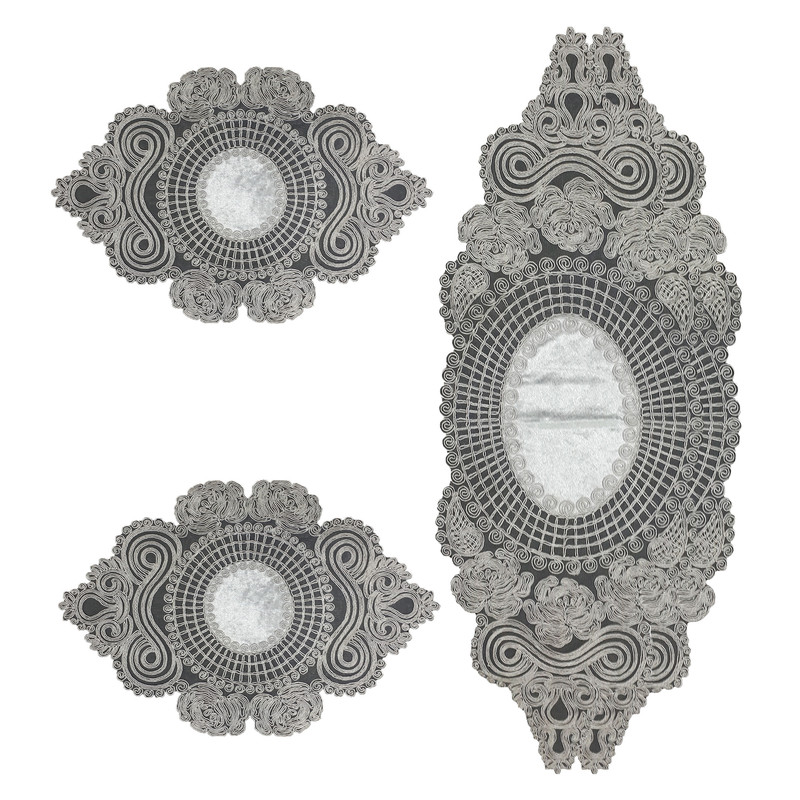 ست رومیزی 3 تکه مدل M_5335