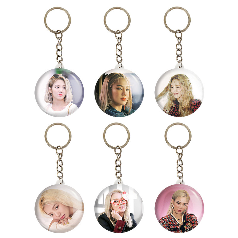 جاکلیدی خندالو مدل هیویون گروه گرلز جنریشن Girls Generation کد 1315A مجموعه 6 عددی