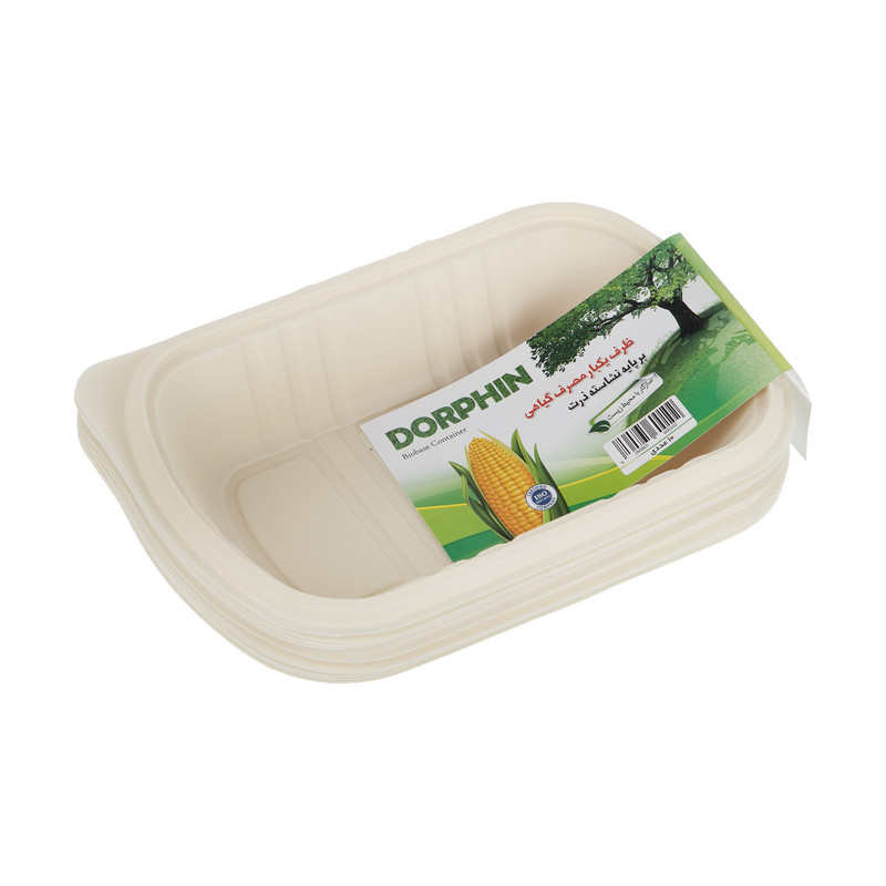 ظرف یکبار مصرف درفین کد 600102 بسته 10 عددی