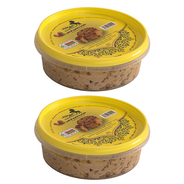 حلوا شکری گردویی رخش - 500 گرم بسته 2 عددی