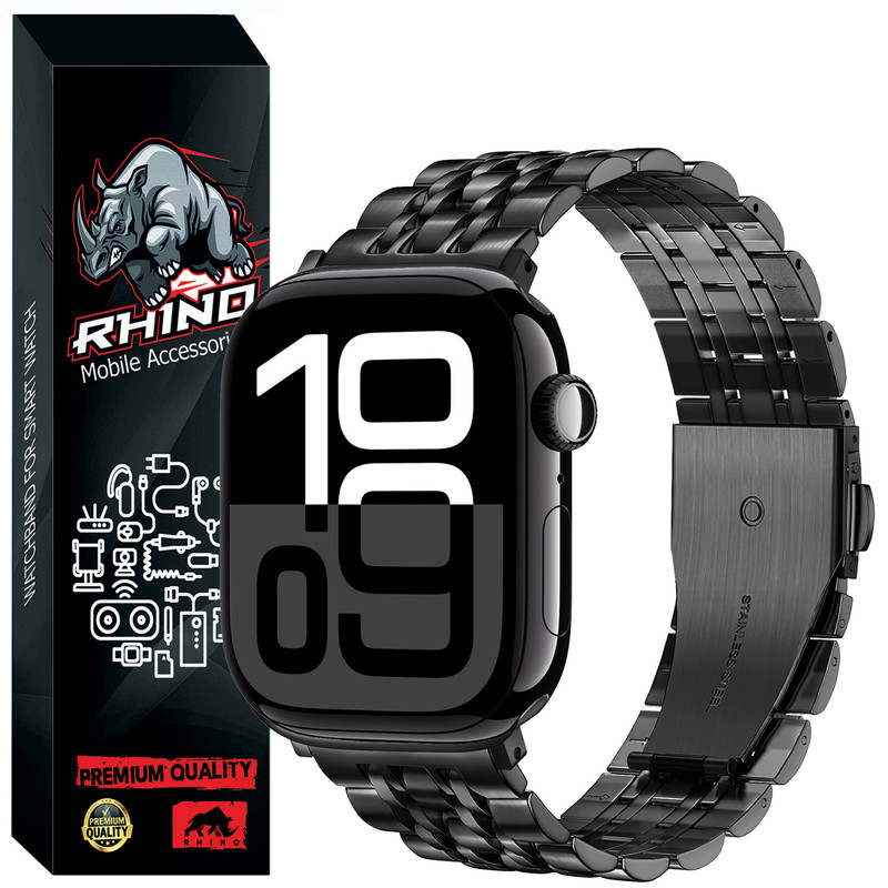 بند راینو مدل 7Bead مناسب برای اپل واج سری 10 46 میلی متری