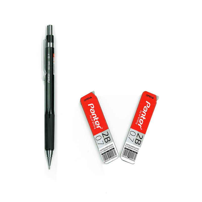 مداد مکانیکی پنتر مدل M&G مجموعه ی 3عددی سایز 0.5
