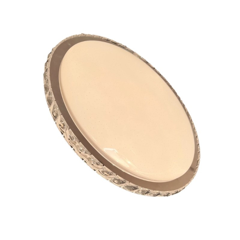 خرید و قیمت چراغ سقفی 36 وات مودی طرح آیینه و کریستال کد MD6136R-Q