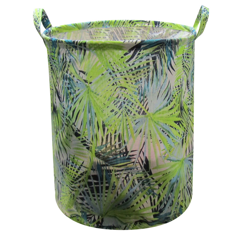 خرید و قیمت سبد رخت چرک هوم اند لایف مدل جوهانا طرح برگ