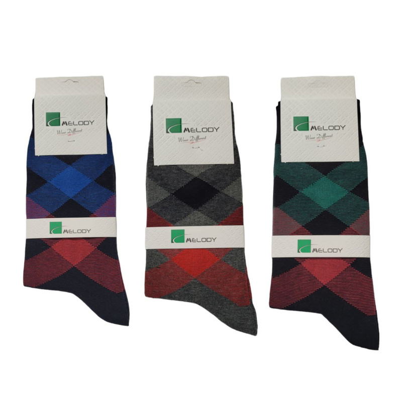 خرید و قیمت جوراب مردانه ملودی مدل b5 01 مجموعه 3 عددی