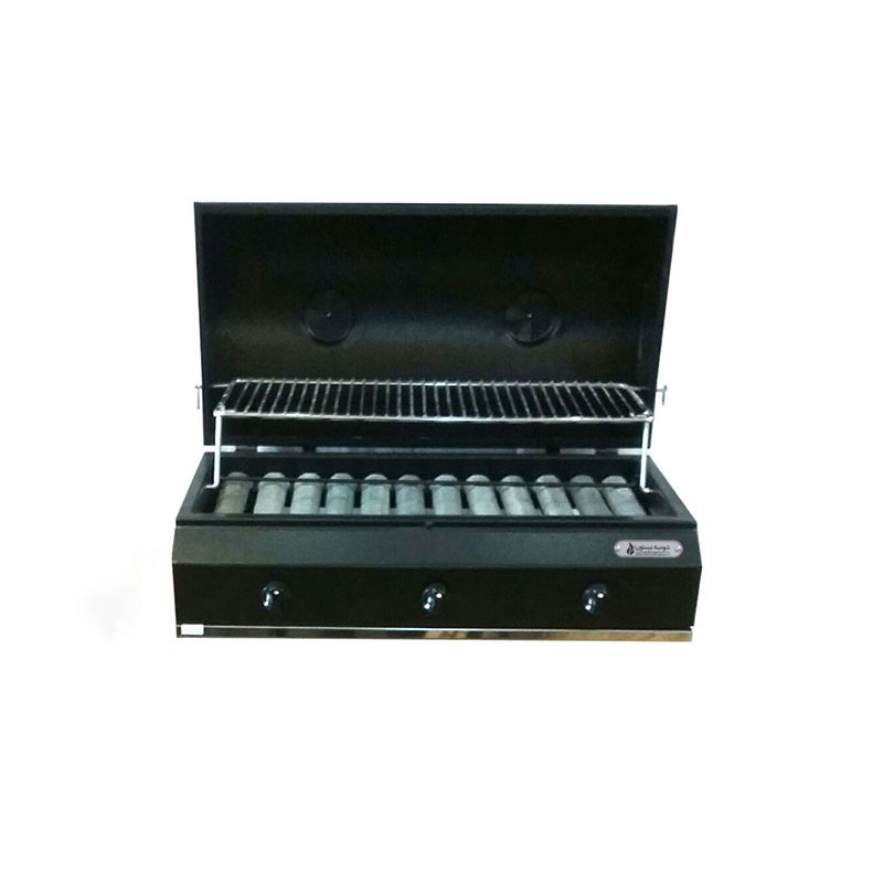 کباب پز شومینه بیستون مدل BBQ.G.70.RO.LO