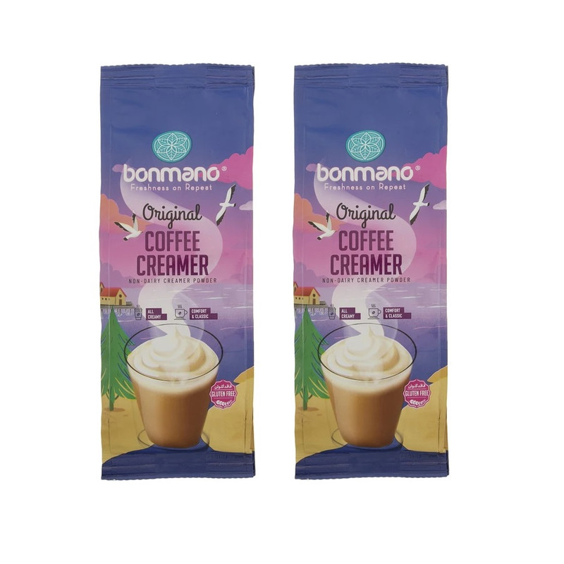 پودر خامه کننده غیر لبنی بن مانو - 300 گرم مجموعه 2 عددی