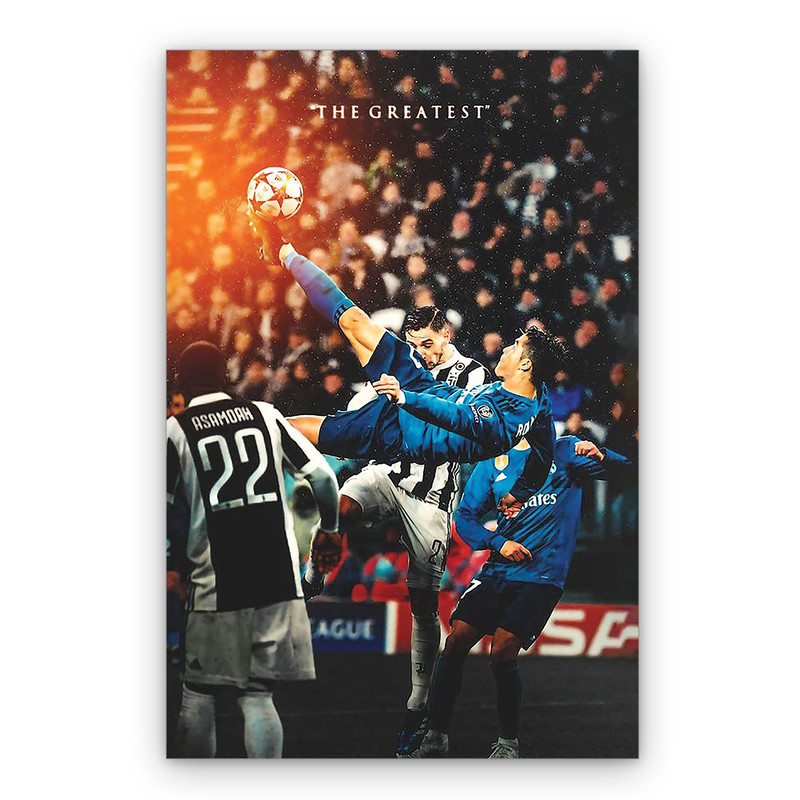 تابلو شاسی گالری دیکوماس طرح کریستیانو رونالدو کد CR7 DMS-T134