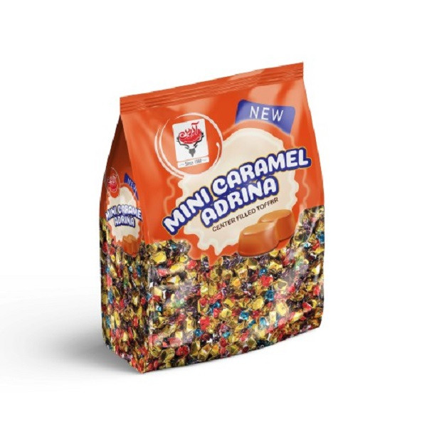 تافی کره ای مینی کارامل آدرین - 720 گرم