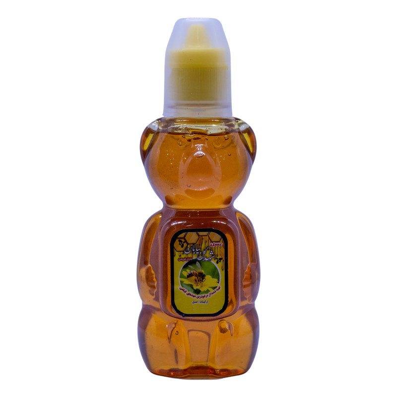 عسل طبیعی چند گیاه خرسی شهد گل بیابان داران فریدن - 400 گرم