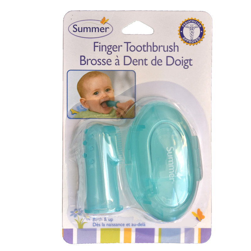 خرید و قیمت مسواک انگشتی نوزاد سامر مدل Su14414