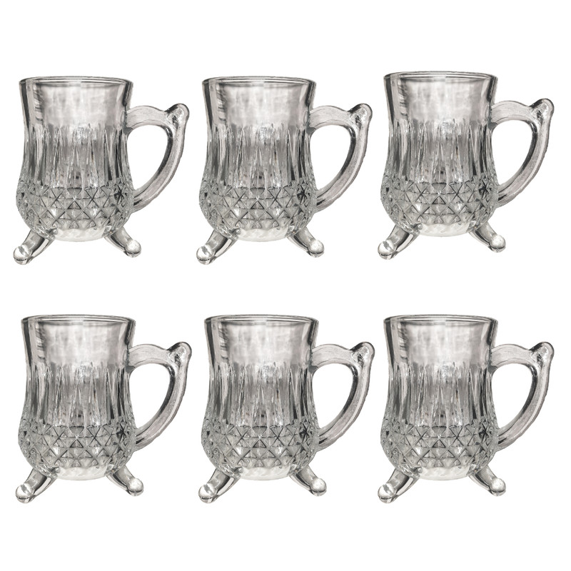 خرید و قیمت فنجان پروتی مدل دیامانته پایه دار بسته 6 عددی