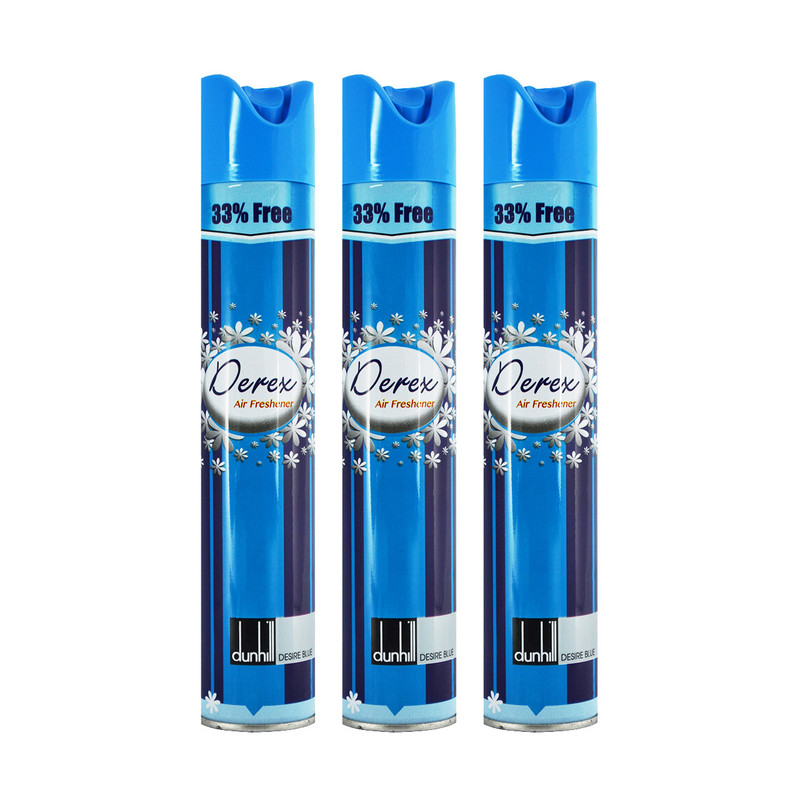 خرید و قیمت اسپری خوشبوکننده هوا دریکس مدل Dunhill Blue حجم 400 میلی لیتر مجموعه ۳ عددی