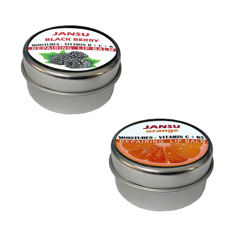 خرید و قیمت بالم لب جانسو مدل پرتقال و تمشک مجموعه 2 عددی