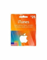 گیفت کارت اپل 25 دلاری 25 Apple iTunes Gift Card USA 25 Apple iTunes Gift Card USA