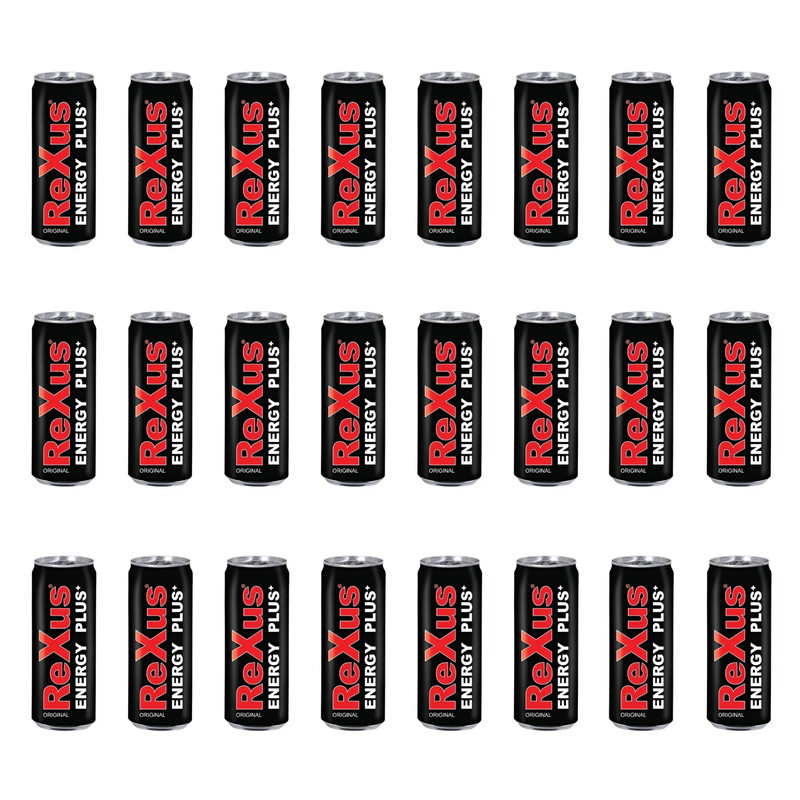 خرید و قیمت نوشیدنی انرژی زا رکسوس - 250 میلی لیتر بسته 24 عددی