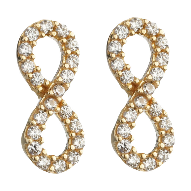 خرید و قیمت گوشواره طلا کم اجرت 18 عیار زنانه گلدم مدل G13