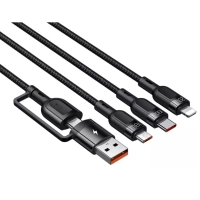 کابل تبدیل USB به لایتنینگ / usb-C / Microusb مک دودو مدل CA-8800 طول 1.2 متر