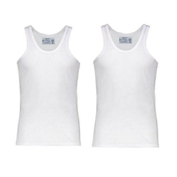 زیرپوش رکابی مردانه آذر مدل AR205 بسته 2 عددی