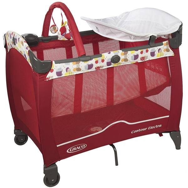 تخت و پارک بازی گراکو مدل Garden Friends