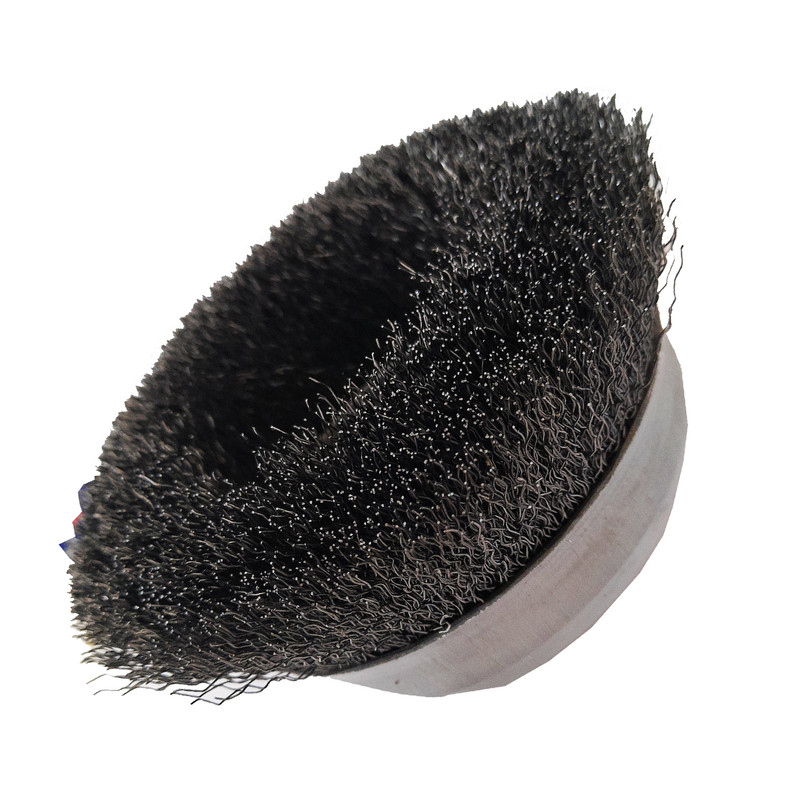 فرچه سیمی کاسه ای صنعت براش مدل RO - 125 سایز 125 میلی متر