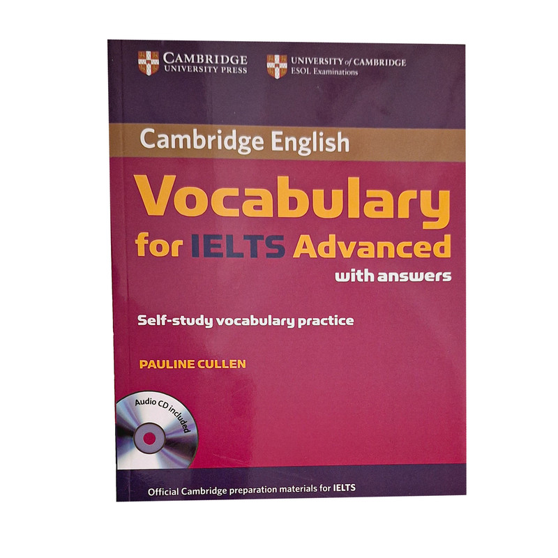 کتاب Vocabulary for IELTS Advanced اثر pauline cullen انتشارات واژه اندیش همراه با CD