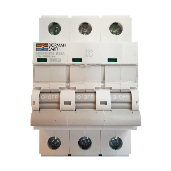 فیوز مینیاتوری 3 پل 16 آمپر دورمن اسمیت مدل MS3PB16