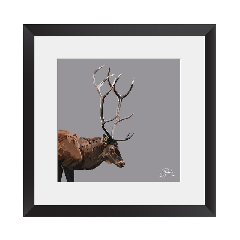 تابلو طرح گوزن