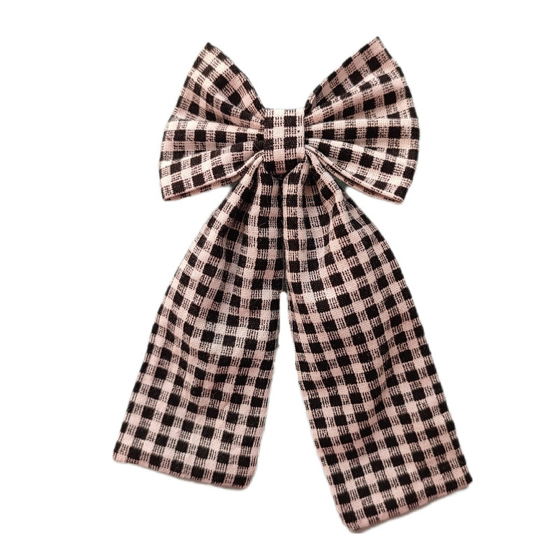 گیره مو دخترانه مدل چهارخونه