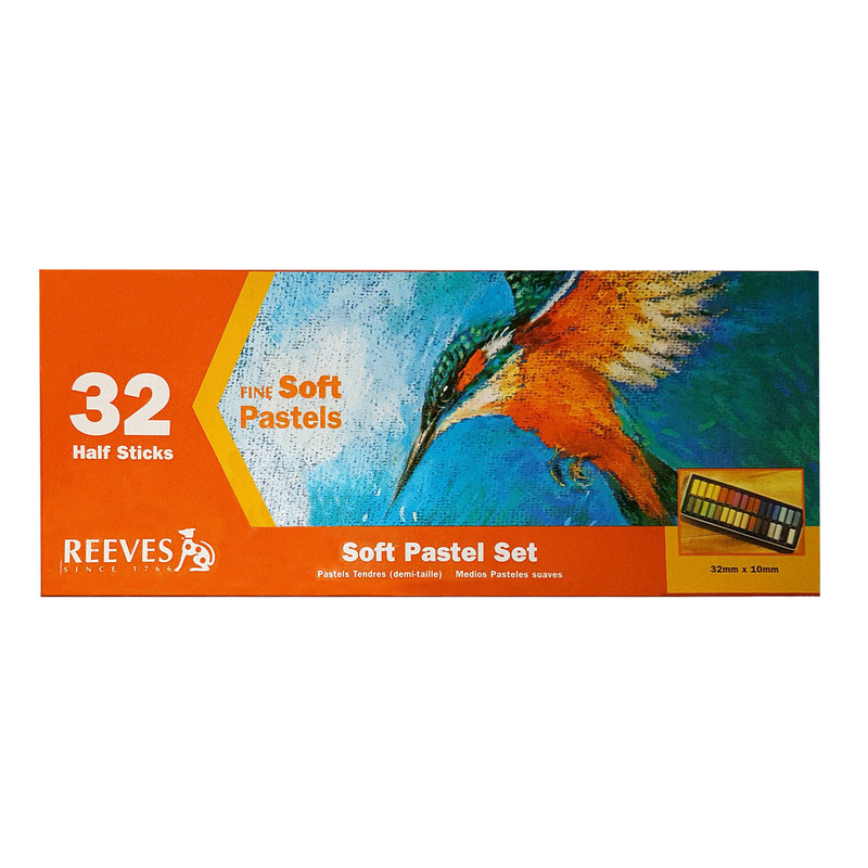 خرید و قیمت پاستل گچی 32 رنگ ریوز کد Soft