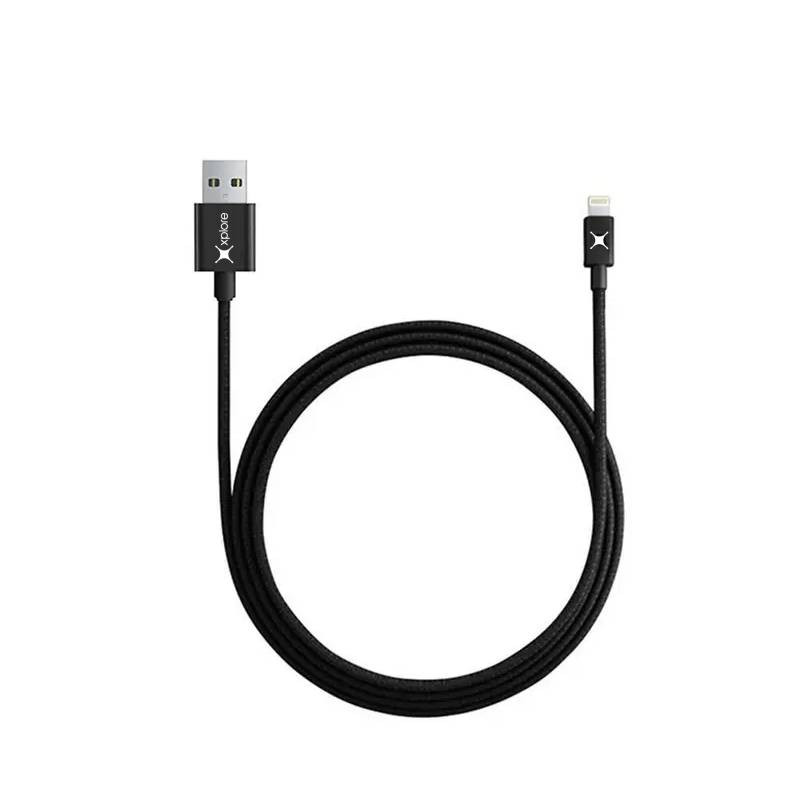 کابل تبدیل USB به microUSB/لایتنینگ اکسپلور مدل XPDC-UC1 طول 1 متر