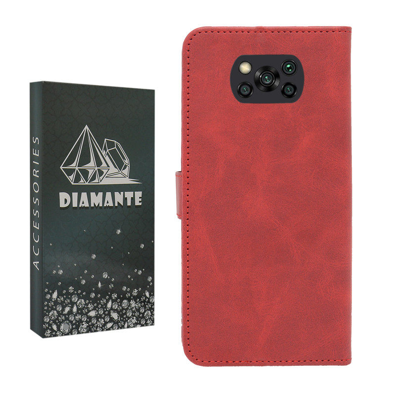 کیف کلاسوری دیامانته مدل Bersa Bk مناسب برای گوشی موبایل شیائومی Poco X3 / X3 Pro / X3 NFC