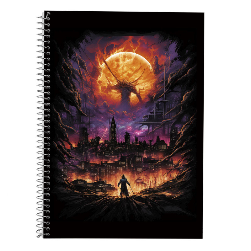 دفتر لغت 50 برگ مدوپد طرح تایتان Titan کد DF11954