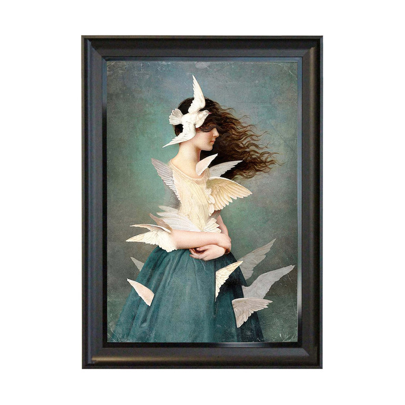 تابلو فرش ماشینی طرح انتزاعی مدل TS-1420