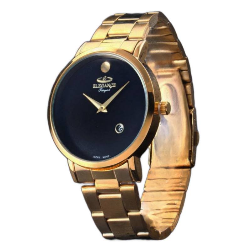 ساعت مچی عقربهای مردانه الگانس مدل صفحه ساده