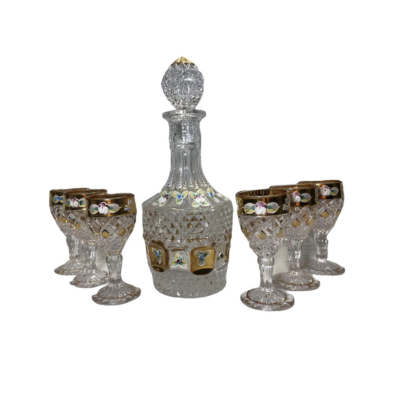 سرویس تنگ و لیوان 7 پارچه بوهمیا مدل الیش