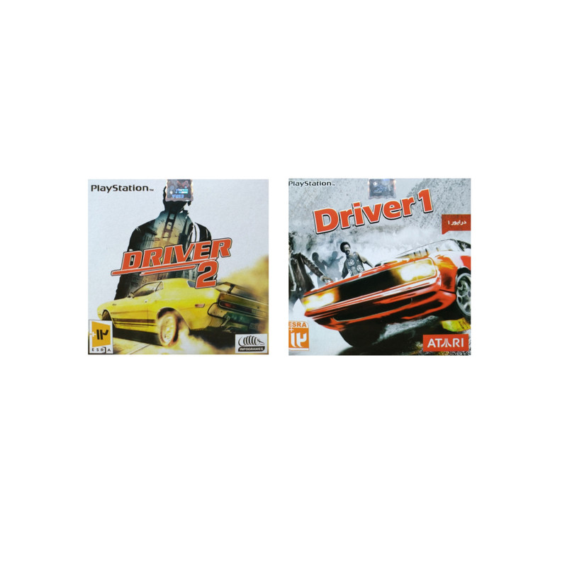 خرید و قیمت بازی درایور ۱ و درایور ۲ مخصوص ps1