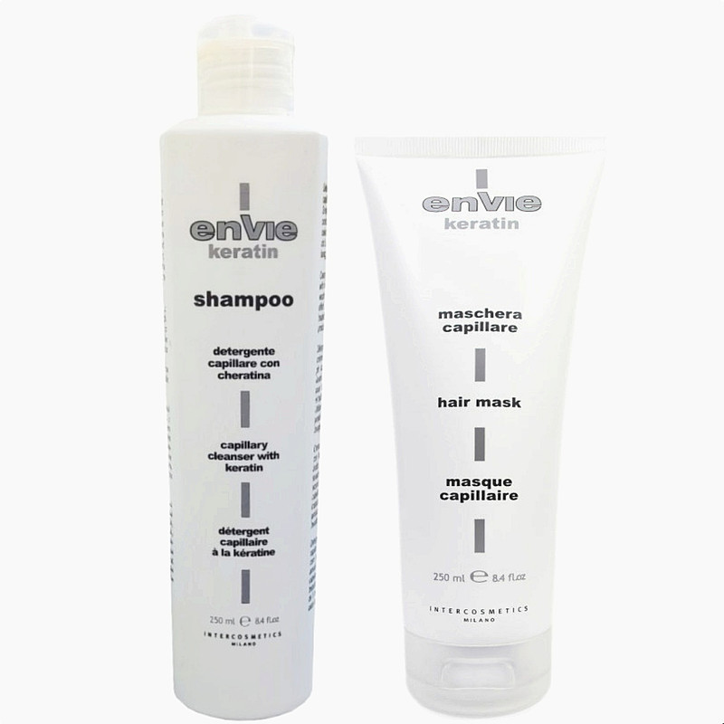 شامپو تقویت کننده و ترمیم کننده مو انوی مدل پروتئین کراتین حجم 250 میلی لیتر به همراه ماسک مو انوی مدل پروتئین کراتین حجم 250 میلی لیتر