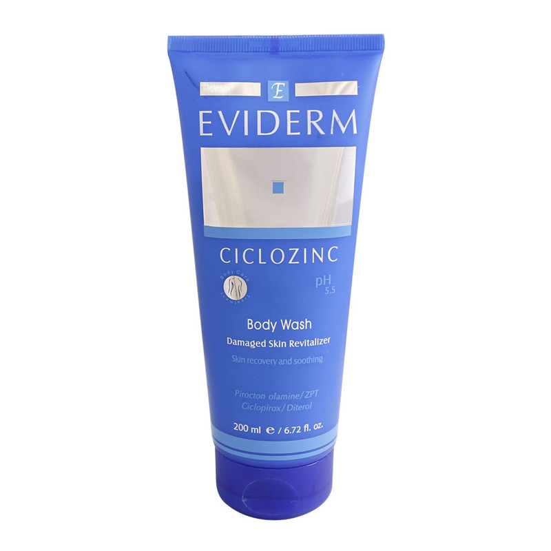 شامپو بدن اویدرم مدل سیکلوزینک حجم 200 میلی لیتر