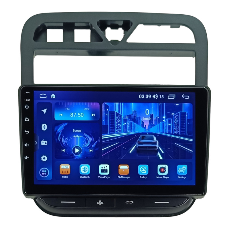 پخش کننده تصویری خودرو مدل اندروید golden24 مناسب برای سمند LX