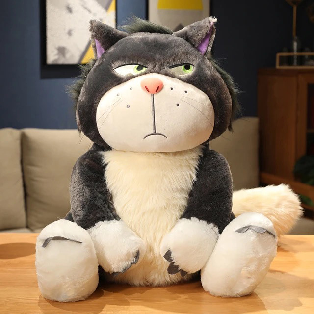 عروسک طرح شخصیت گربه لوسیفر مدل JIMI110 ارتفاع 42 سانتی متر