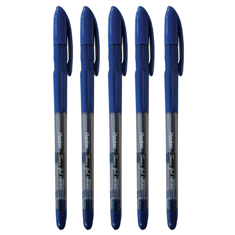 خرید و قیمت خودکار پنتر مدل Semi Gel بسته 5 عددی