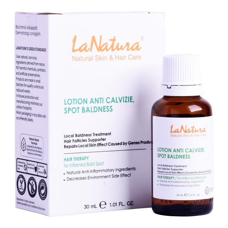خرید و قیمت سرم ضد ریزش مو لاناتورا مدل SPOT BALDNESS حجم 30 میلی لیتر