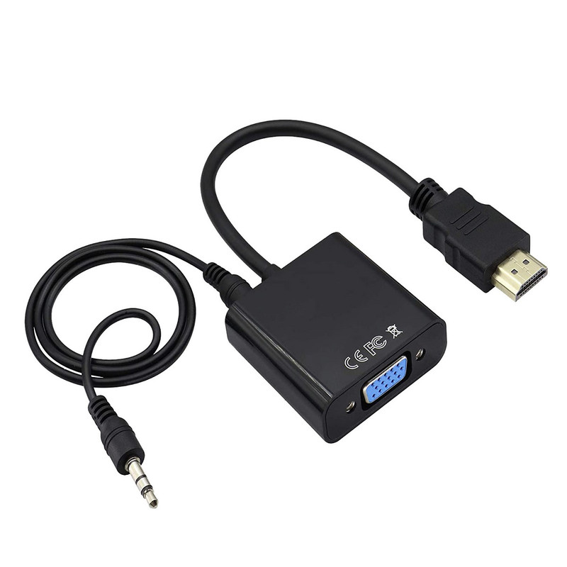 خرید و قیمت مبدل HDMI به VGA کی نت مدل K-AHV00PS4