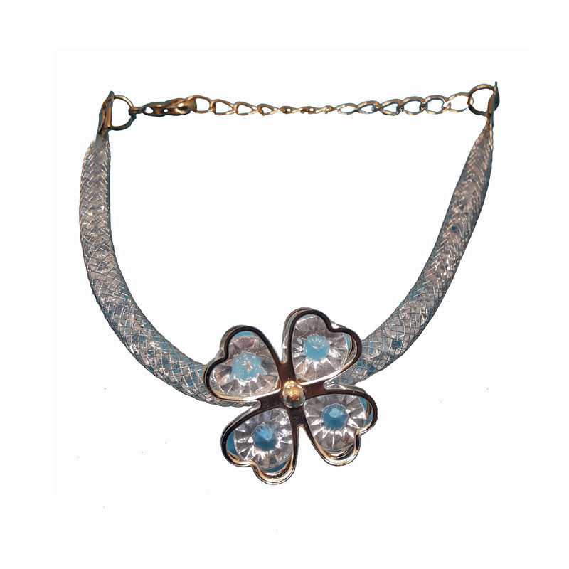 دستبند دخترانه مدل گل